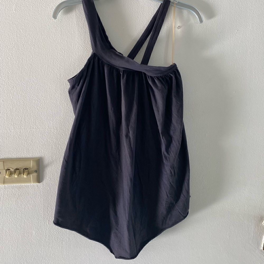 Nightcap Handkerchief Hem Asymmetrical Tank Top Size 2